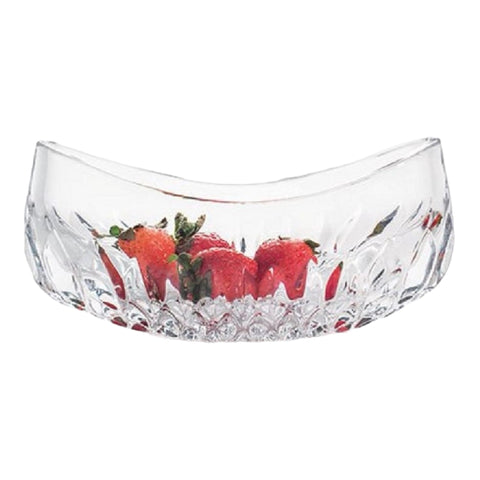 Bol oval sticla rezistenta Vetro 650 ml Ideal pentru Servirea Salatelor sosurilor Deserturilor CADOUL PERFECT