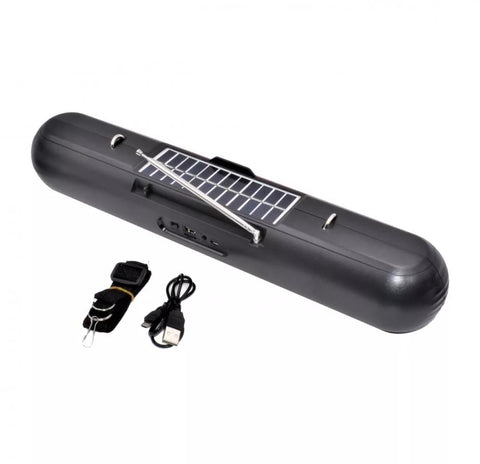 Boxa portabila HF-F3, Bluetooth, USB, TF, AUX, Radio FM, handsfree, incarcare solara