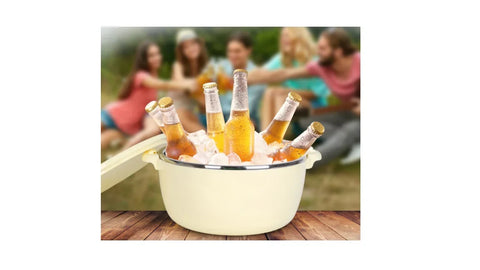 Păstrează Mâncarea Caldă Ore Întregi – Caserolă Termică 6L Heinner, Perfectă pentru Evenimente sau Terasă,verde