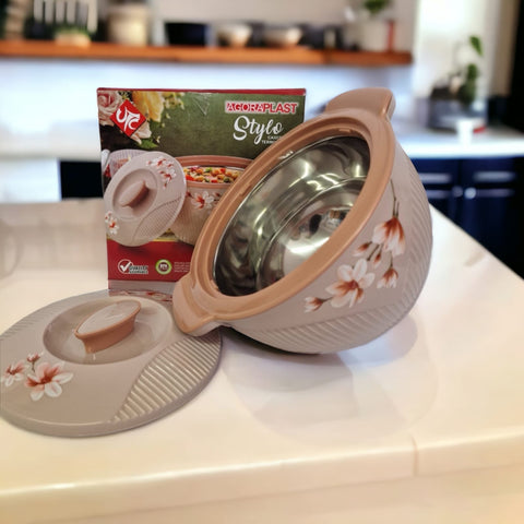 Caserola termoizolanta cu capac 2,1 litri Stylo
