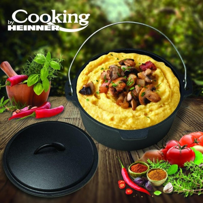 Ceaun 3.5 litri fonta cu capac Cooking by Heinner gatit sanatos traditional