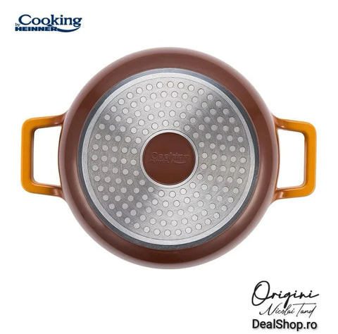 Cratita 5,8 litri 26 × 12,5 cm cu capac RECOMANDAT DE CHEFF NICOLAI TAND gateste sanatos