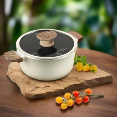 Cratita ceramica cu capac 2,5 litri Cooking gateste sanatos