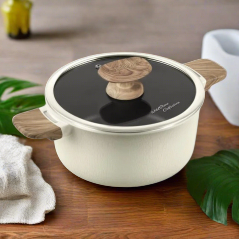 Cratita ceramica cu capac 2,5 litri Cooking gateste sanatos