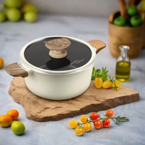 Cratita ceramica cu capac 2,5 litri Cooking gateste sanatos