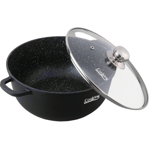 Cratita 23 litri interior marmura antiaderenta Cooking by Heinner perfecta pt gem Zacusca Gatit sanoatos