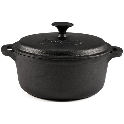 Cratita 3.8 litri fonta pura cu capac Cooking Heinner gateste traditional sanatos si gustos