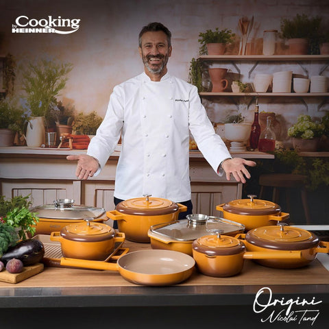 Cratita joasa 3,4 litri 26 × 8 cm RECOMANDAT DE CHEF NICOLAI TAND COOKING BY HEINNER GATESTE SANATOS
