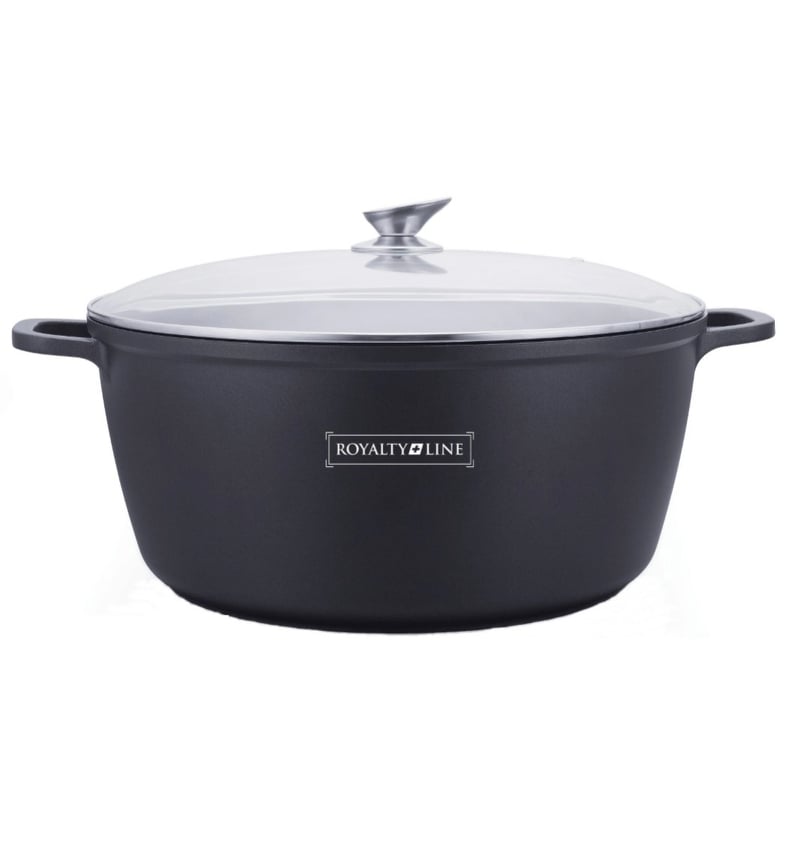 Cratita 19.5 litri cu învelis de marmura  Royalty Line RL-BS40M Premium Ideala pt dulceata zacusca și preparate în cantitate mare