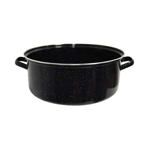 Cratita emailata cu capac 15 litri (40 cm)