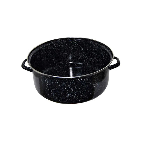 Cratita emailata cu capac 15 litri (40 cm)