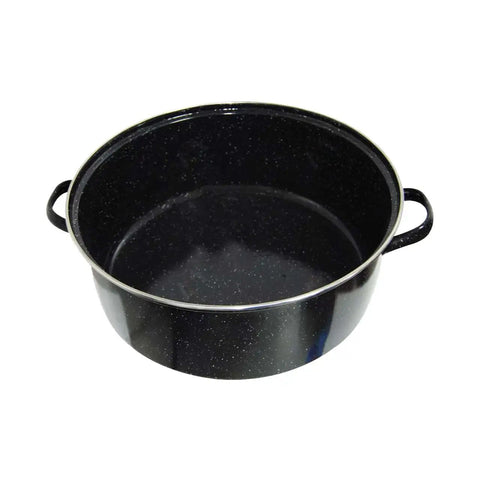 Cratita emailata cu capac 15 litri (40 cm)