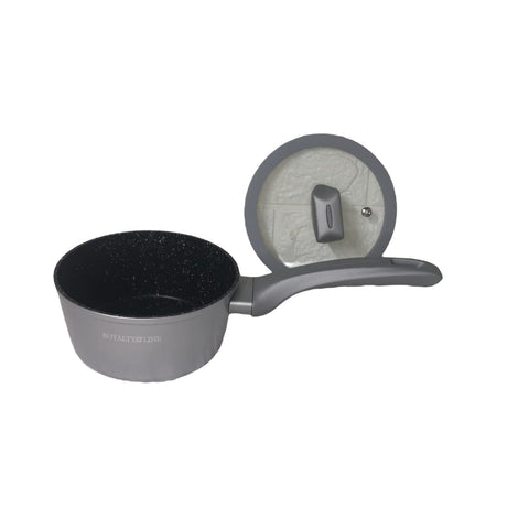 Cratita ibric cu capac sticla 1,3 litri Royalty Line Silver