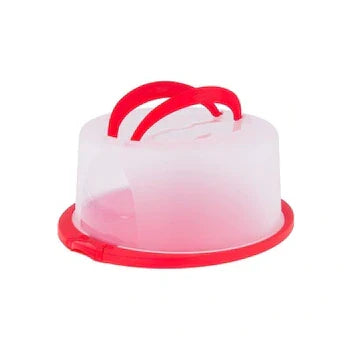 Suport rotund cu Capac pentru Tort sau Prajituri 30 x 15 cm