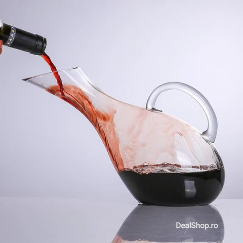 Decantor vin în forma de lebada 1500 ml Sticla Carafa vin TERASA piscina evenimente