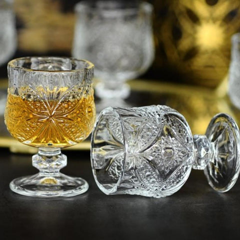 Set 12 Pahare Sticlă Transparentă 150ml & 50ml - Elegante pentru Evenimente
