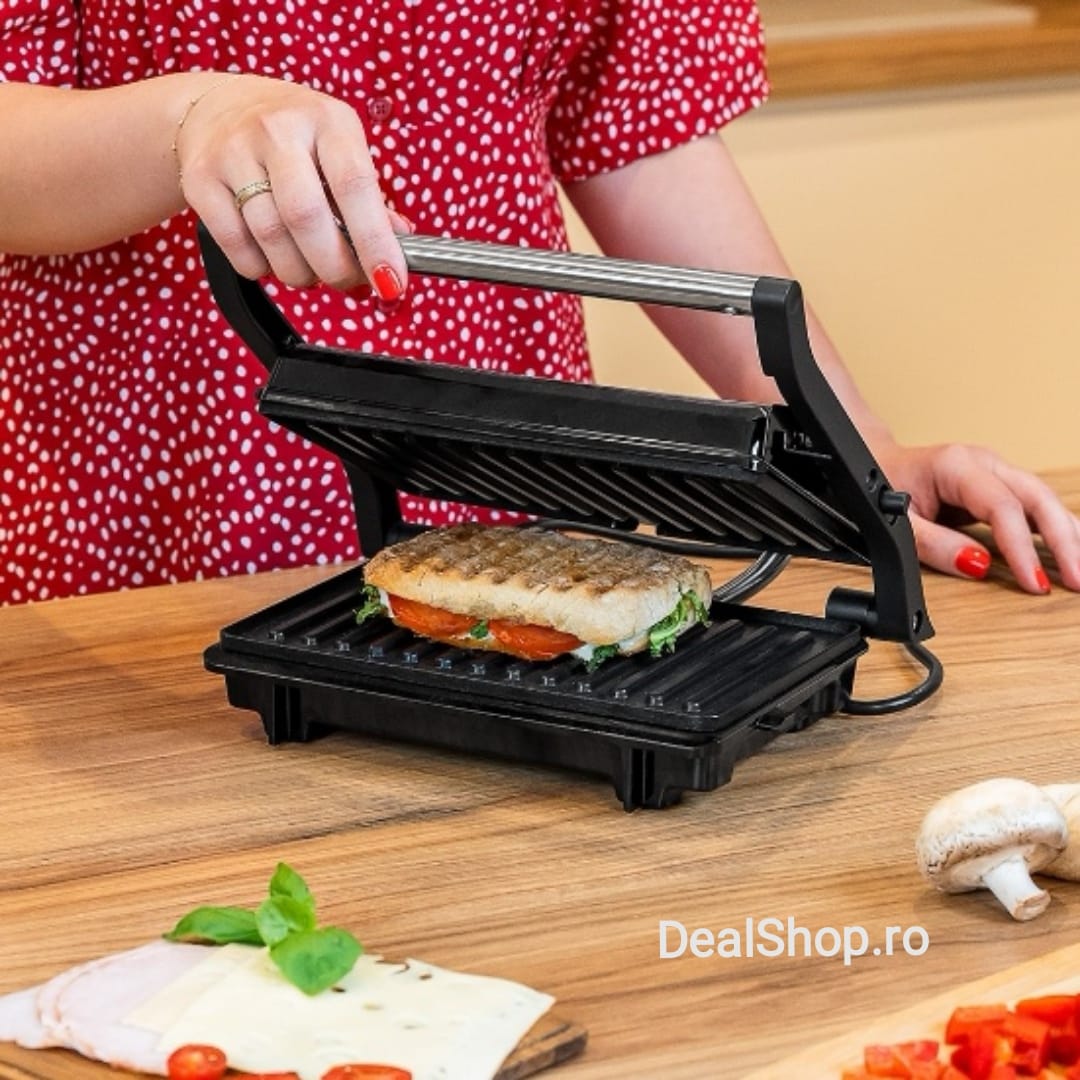 GRILL ELECTRIC 1000 W presa  PANINI TEESA TSA3234