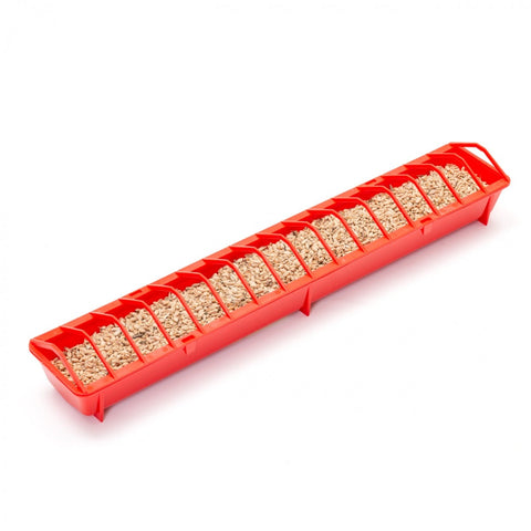 Hranitoare din plastic pentru pui 50 cm capacitate 1,5 litri