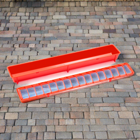 Hranitoare din plastic pentru pui 50 cm capacitate 1,5 litri