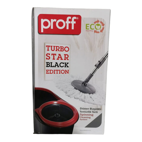 Mop rotativ cu storcator 360 grade coada telescopica galeata 13 litri Proff