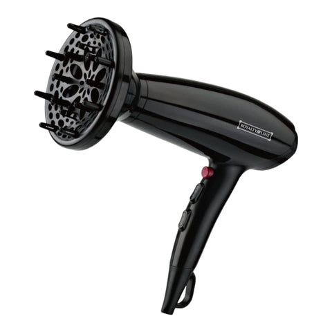 Uscat rapid si stilizat cu Uscator de par Royalty Line 2200W Negru