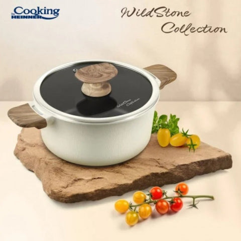 Cratita ceramica cu capac 2,5 litri Cooking gateste sanatos