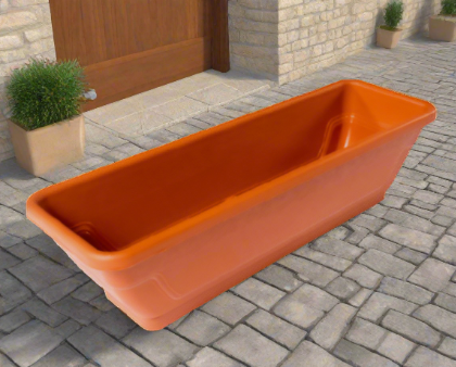 Jardiniera lalea maro 40 cm nr 2