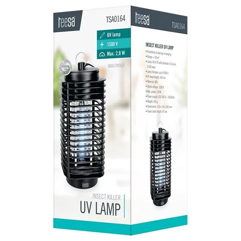 Lampa UV anti inscecte muste si tantari W acoperire 30 MP TEESA TSA0164