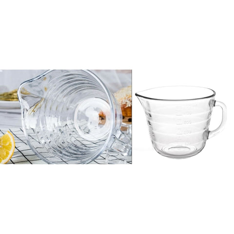 Latiera gradata 500 ml sticla, pentru spumare lapte cappuccino tip ulcior barista cu maner