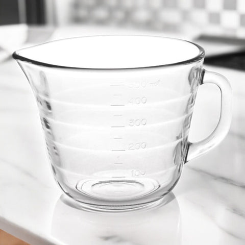 Latiera gradata 500 ml sticla, pentru spumare lapte cappuccino tip ulcior barista cu maner