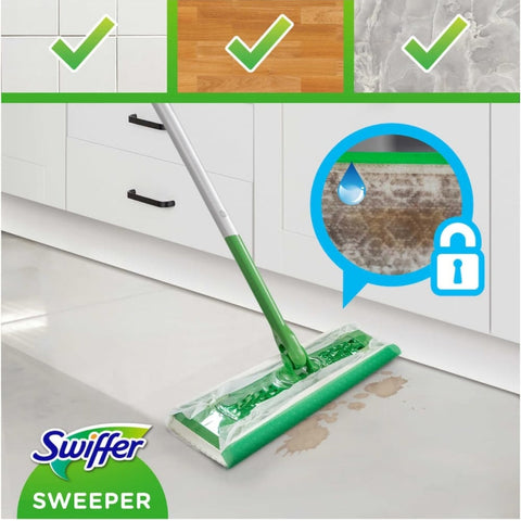 Set Mop Swiffer uscat si umed 8 lavete uscate + 3 lavete umede cadou