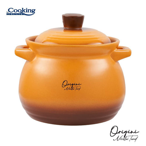 Oala 4.5 litri cu capac ceramica Cooking by Heinner Origini Chef Nicolai Tand  sarmale Gateste sanatos