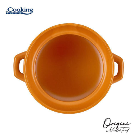 Oala 4.5 litri cu capac ceramica Cooking by Heinner Origini Chef Nicolai Tand  sarmale Gateste sanatos