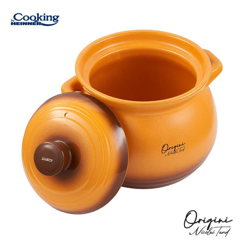 Oala 6 litri cu capac ceramica Cooking by Heinner Origini Chef Nicolai Tand Gateste sanatos traditional sarmale