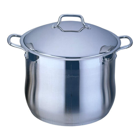Oala Inox 22 L cu capac 34 x 26 cm Bachmayer BM-3426