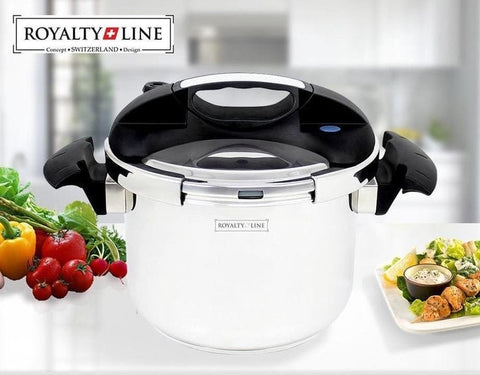 Oala 10 litri sub presiune Royalty Line Premium RL-PS10L Cucta sarmale ciorba 10 litri