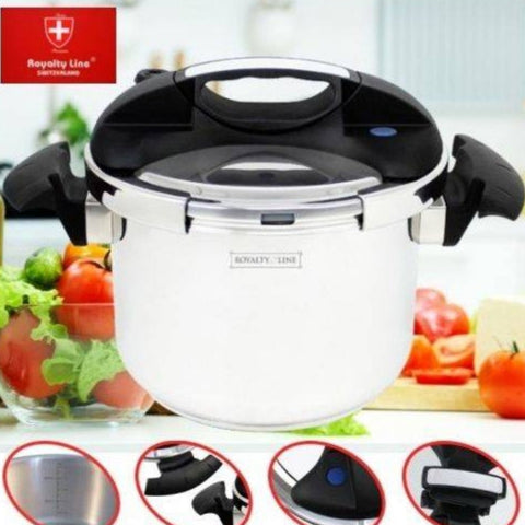 Oala 10 litri sub presiune Royalty Line Premium RL-PS10L Cucta sarmale ciorba 10 litri