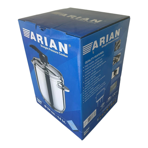 Oala sarmale inox sub presiune 14 litri Arian oala Cucta  sarmale gateste sanatos