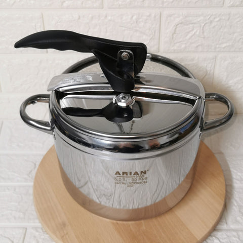 Oala 9 litri sarmale sub presiune din inox Arian Cucta gatit sanatos sarmale ciorba