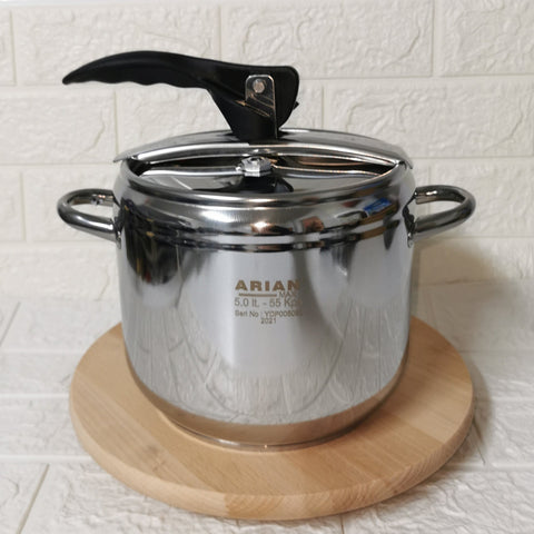 Oala 9 litri sarmale sub presiune din inox Arian Cucta gatit sanatos sarmale ciorba