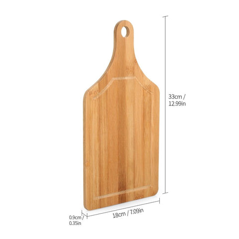 Platou prezentare si servire bambus 33 x 18 cm Eleganta Naturală pentru Mesele Tale