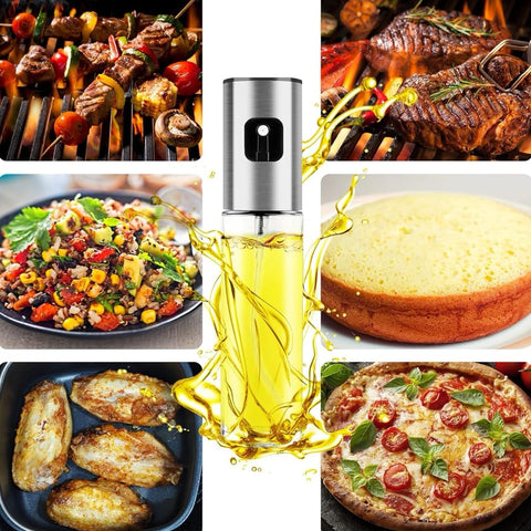 Pulverizator Reîncărcabil pentru Oțet, Ulei și Alte Lichide - 100 ml | Design Elegant și Funcțional