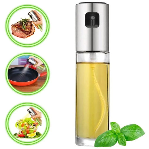 Pulverizator Reîncărcabil pentru Oțet, Ulei și Alte Lichide - 100 ml | Design Elegant și Funcțional