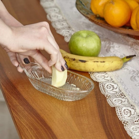 Razatoare fructe si legume din sticla pentru copii 20 x 10 cm