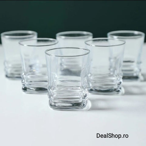 Set 18 pahare sticla Lav Elegan 335 ml, 315 ml 80 ml  CADOUL IDEAL Eleganta și Versatilitate