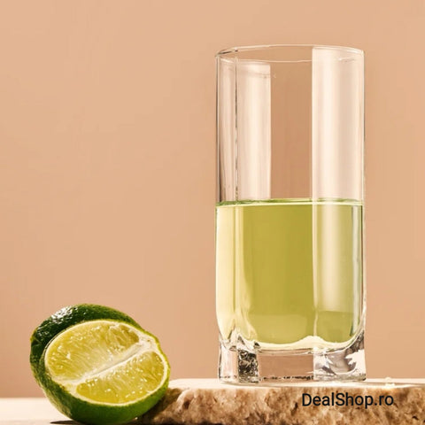 Set 6 Pahare din Sticla pentru Apa Suc Bere și Vin 440 ml Tango Long terasa evenimente