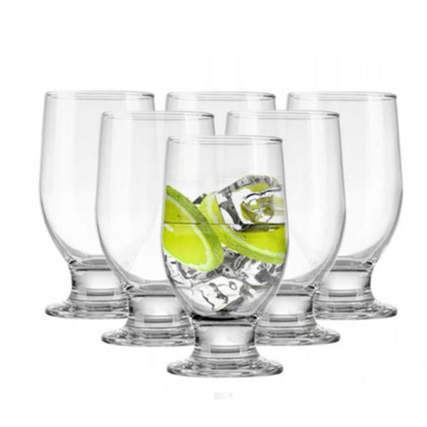 Set 12 pahare sticla LAV RENA 215 ml terasa piscina evenimente