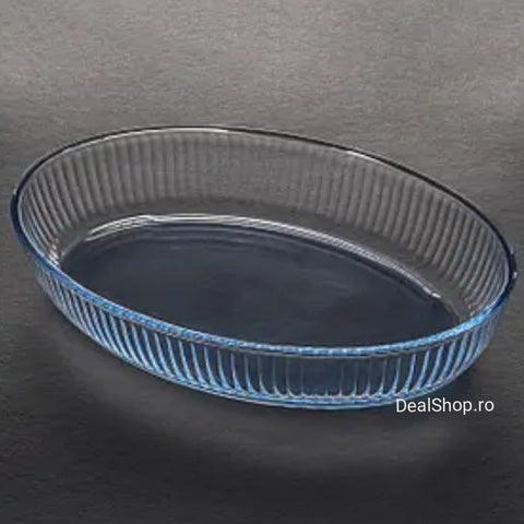 Vas yena termorezistent oval 3,3 litri Borart yena cuptor