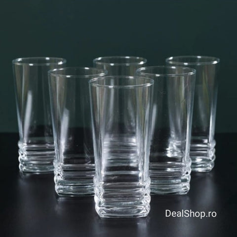 Set 12 pahare sticla Lav Elegan 335 ml Eleganță și Versatilitate pentru Orice Ocazie