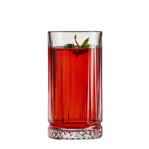 Set 6 pahare sticla 300 ml MANSOURA LINES,cadoul perfect pt terasa evenimente